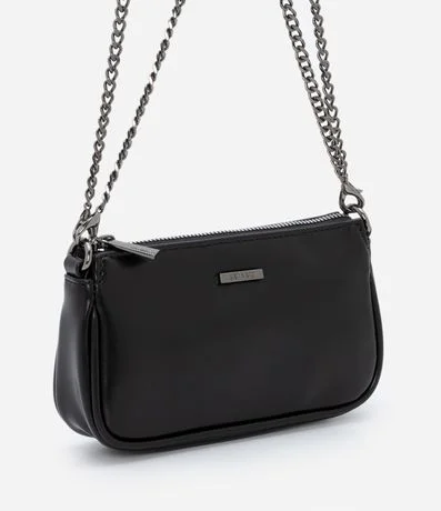 Bolsa transversal pequena com alça de corrente da Renner